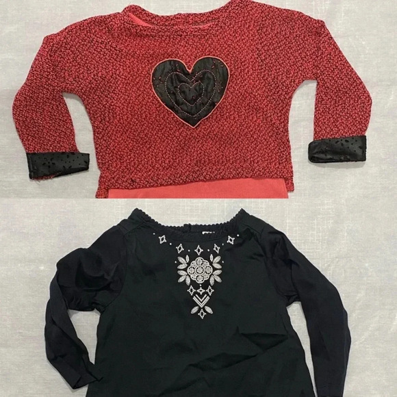 Carter's Other - Carter’s Long Sleeve Baby Girl Shirts Size 18 months